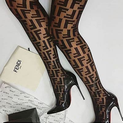 fake fendi leggings|fendi tights for women.